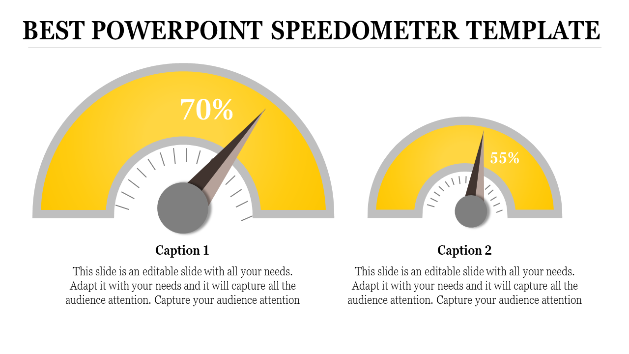 powerpoint speedometer template-Best Powerpoint Speedometer Template-2-YELLOW